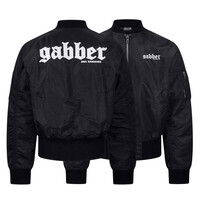 100% Hardcore Bomber Jacket 'Gabber' (Black)