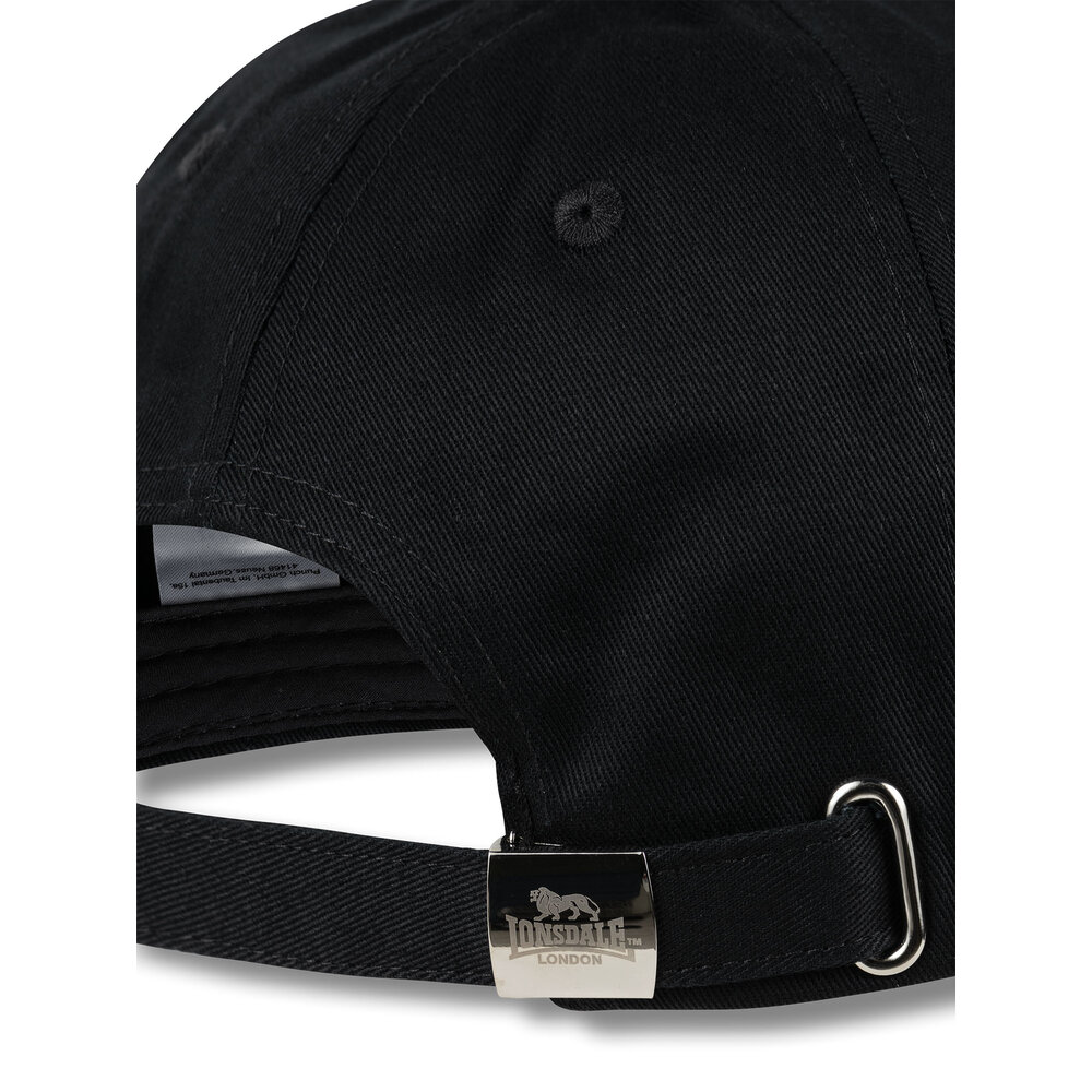 Lonsdale Lonsdale Cap 'Enville' (Black/White)