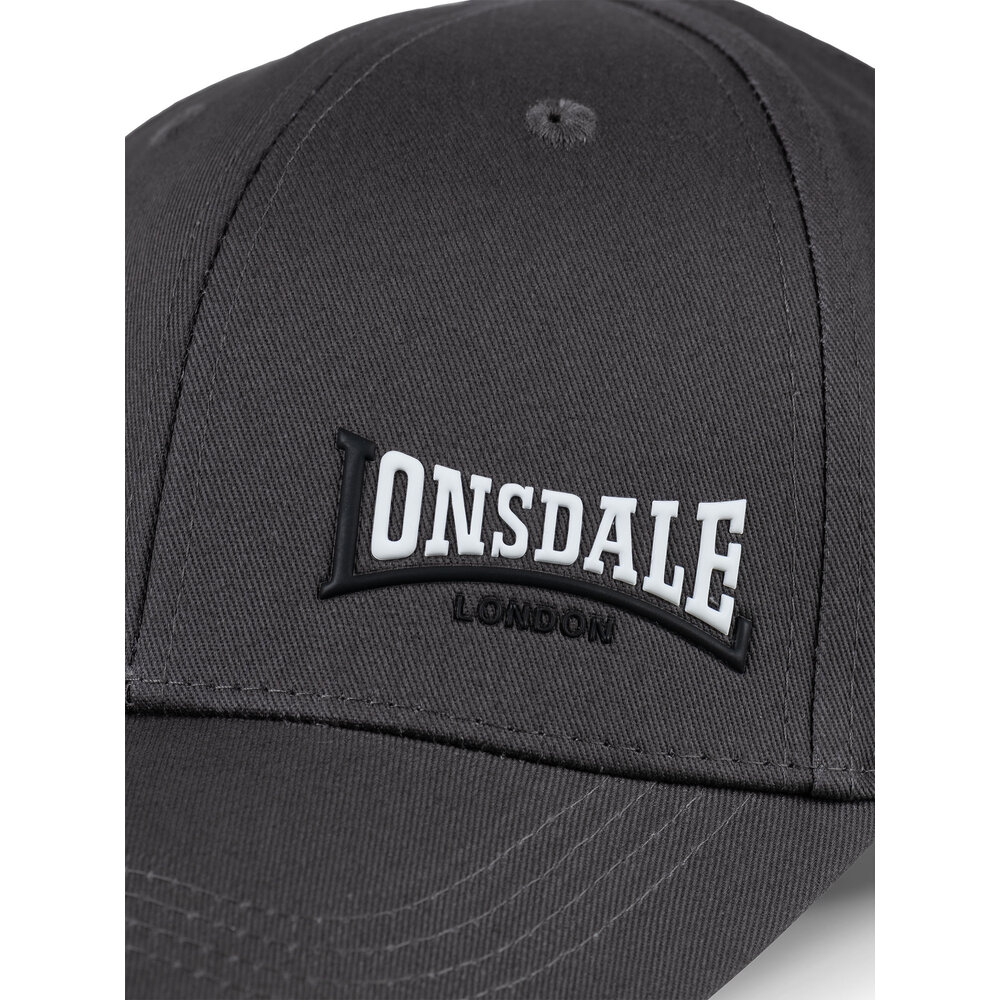 Lonsdale Lonsdale Cap 'Enville' (Ash/Black)