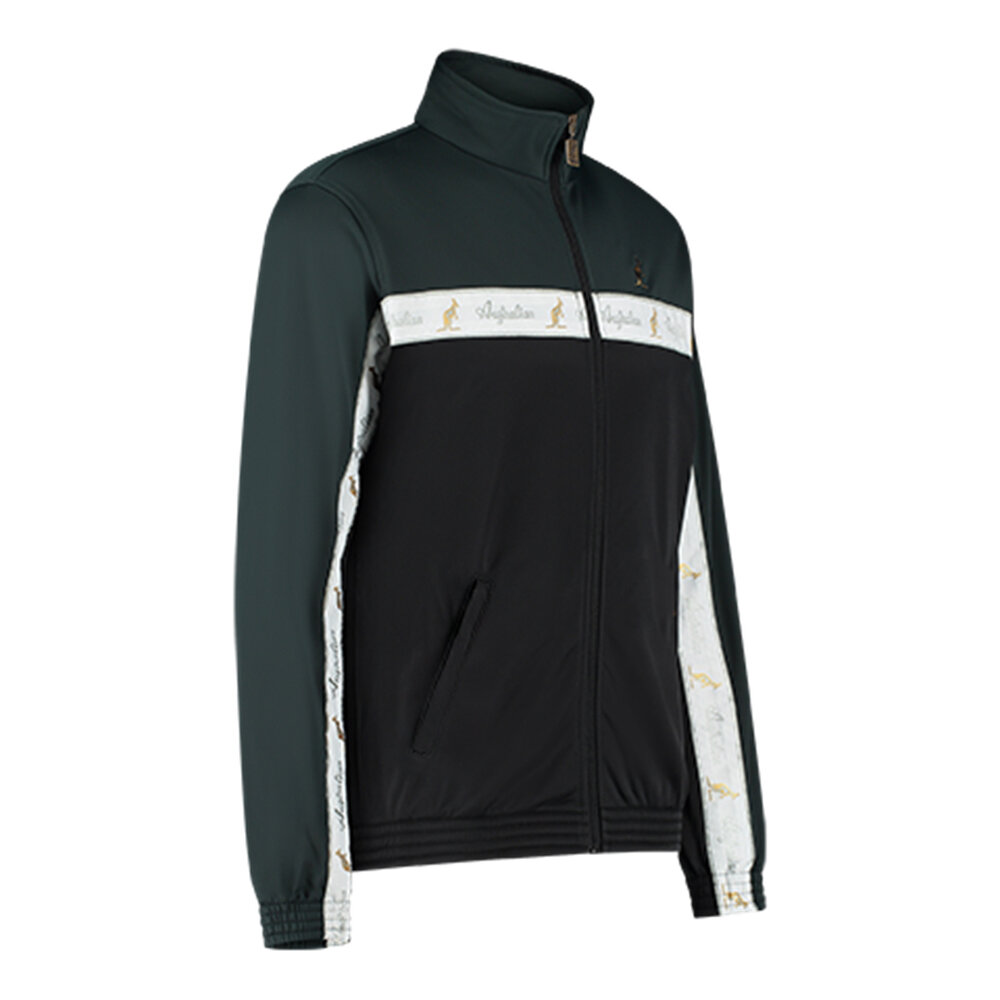 Australian Australian Duo Jacket met witte bies 3.0 (Woods Green/White)