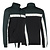Australian Australian Duo Jacket met witte bies 3.0 (Woods Green/White) Australian Australian Duo Jacket met witte bies 3.0 (Woods Green/White)