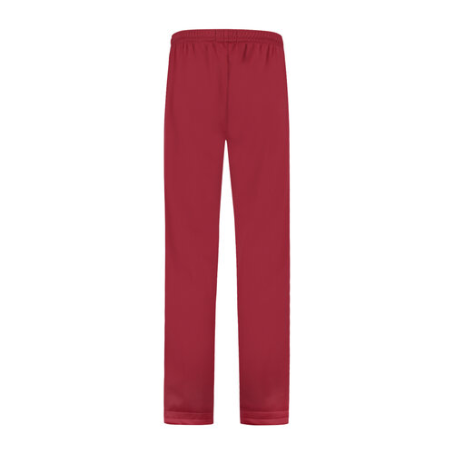 Australian Australian Slim Fit Broek met zwarte bies 3.0 (Bordeaux/White)