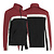 Australian Australian Duo Jacket met witte bies 3.0 (Bordeaux/White) Australian Australian Duo Jacket met witte bies 3.0 (Bordeaux/White)