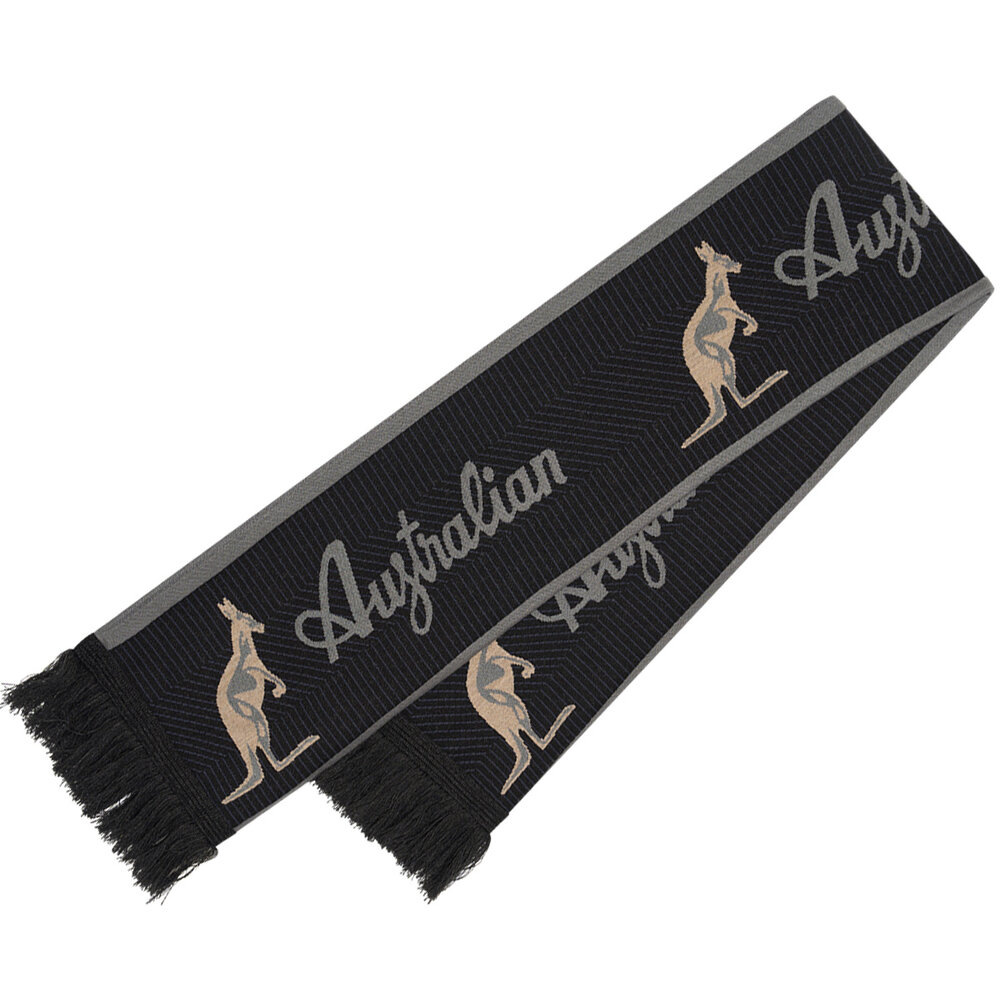 Australian Australian Archive Sjaal (Black)