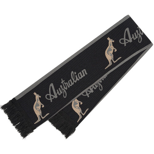 Australian Australian Archive Sjaal (Black)