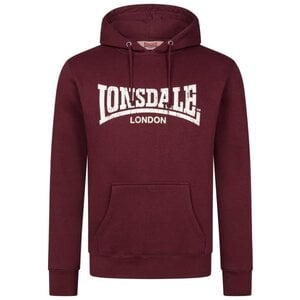 Lonsdale Lonsdale Hoodie 'Wolterton' (Oxblood/Ecru)