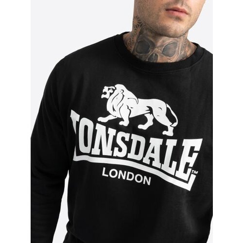Lonsdale Lonsdale Sweater 'Go Sport' (Black/White)