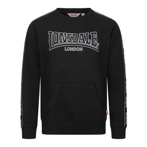 Lonsdale Lonsdale Sweater 'Kirklinton' (Black/White)