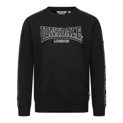 Lonsdale Lonsdale Sweater 'Kirklinton' (Black/White)