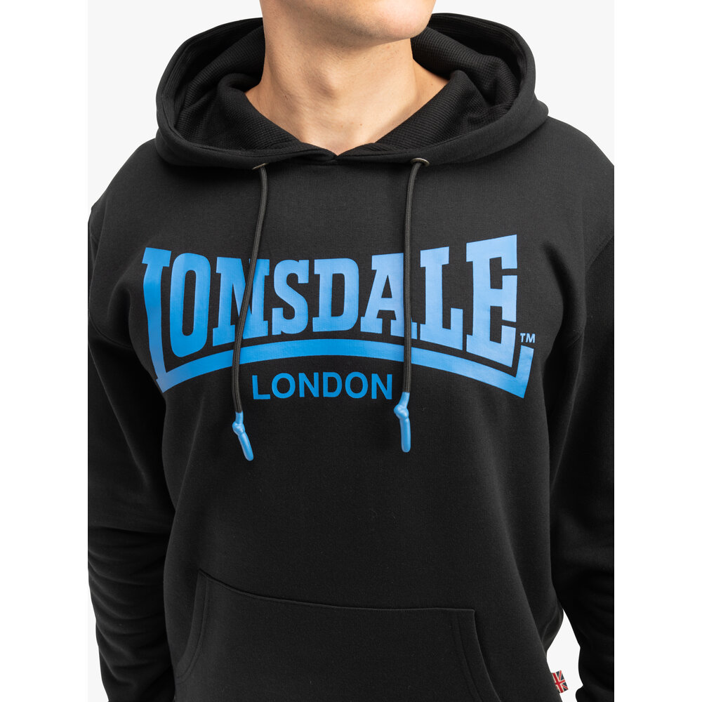 Lonsdale Lonsdale Hoodie 'Chatsworth' (Black/Blue)