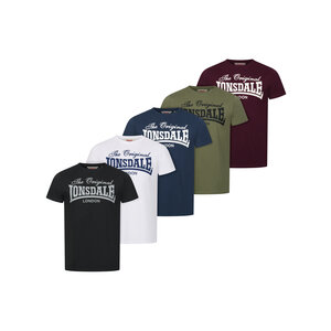 Lonsdale Lonsdale T-shirt 'Fittonhill' 5-Pack