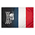 100% Hardcore 100% Hardcore Vlag 'France' 100% Hardcore 100% Hardcore Vlag 'France'