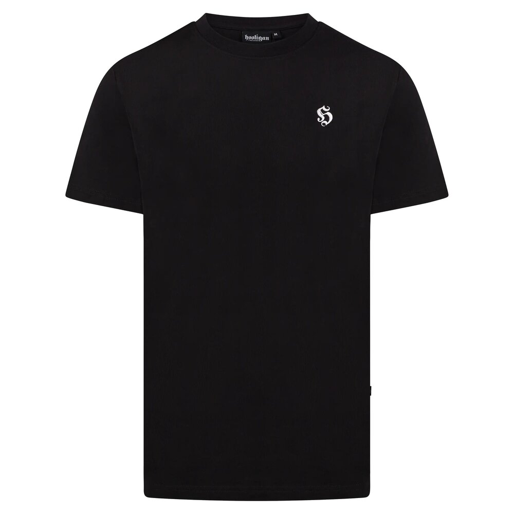 Hooligan Streetwear Hooligan Streetwear T-shirt 'H' (Black)