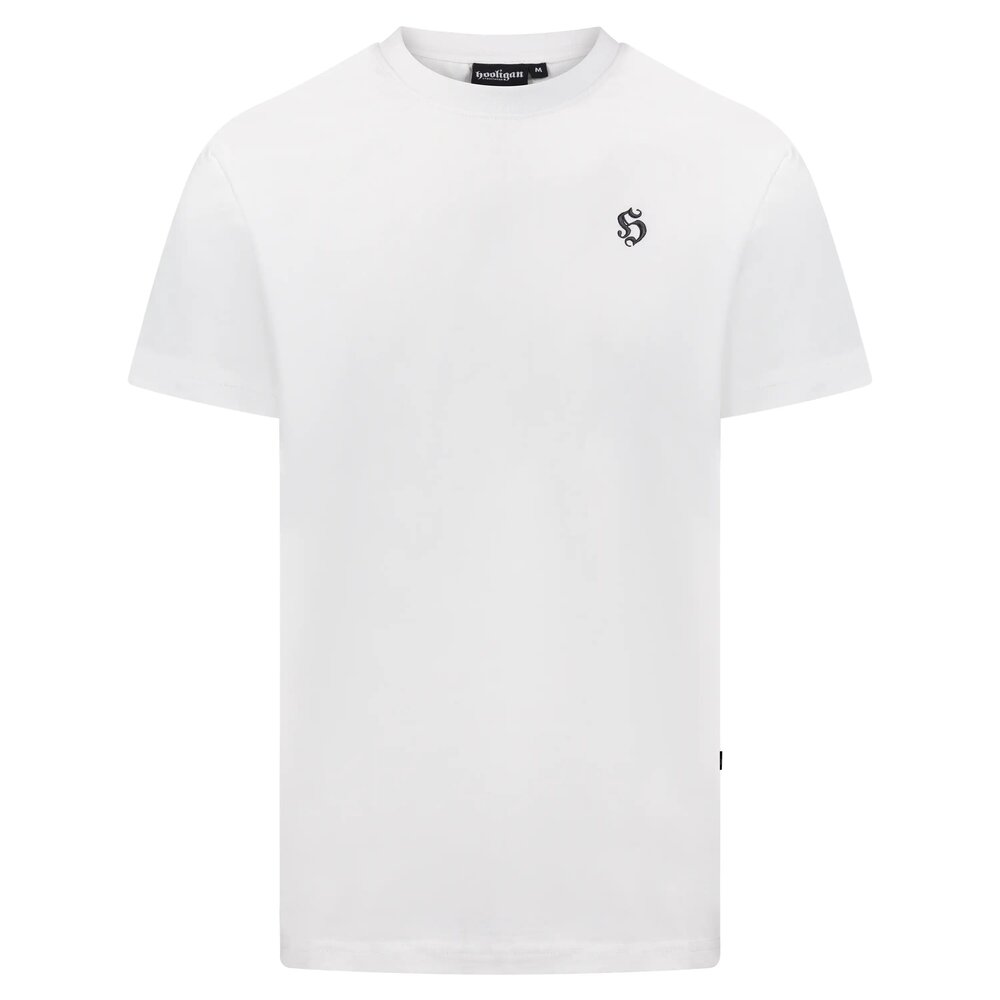 Hooligan Streetwear Hooligan Streetwear T-shirt 'H' (White)