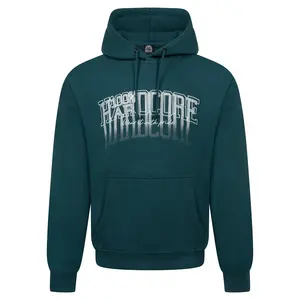 100% Hardcore 100% Hardcore Oversized Hoodie 'Faded' (Teal)