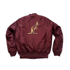 Australian Australian Archive Bomber Jacke (Bordeaux)