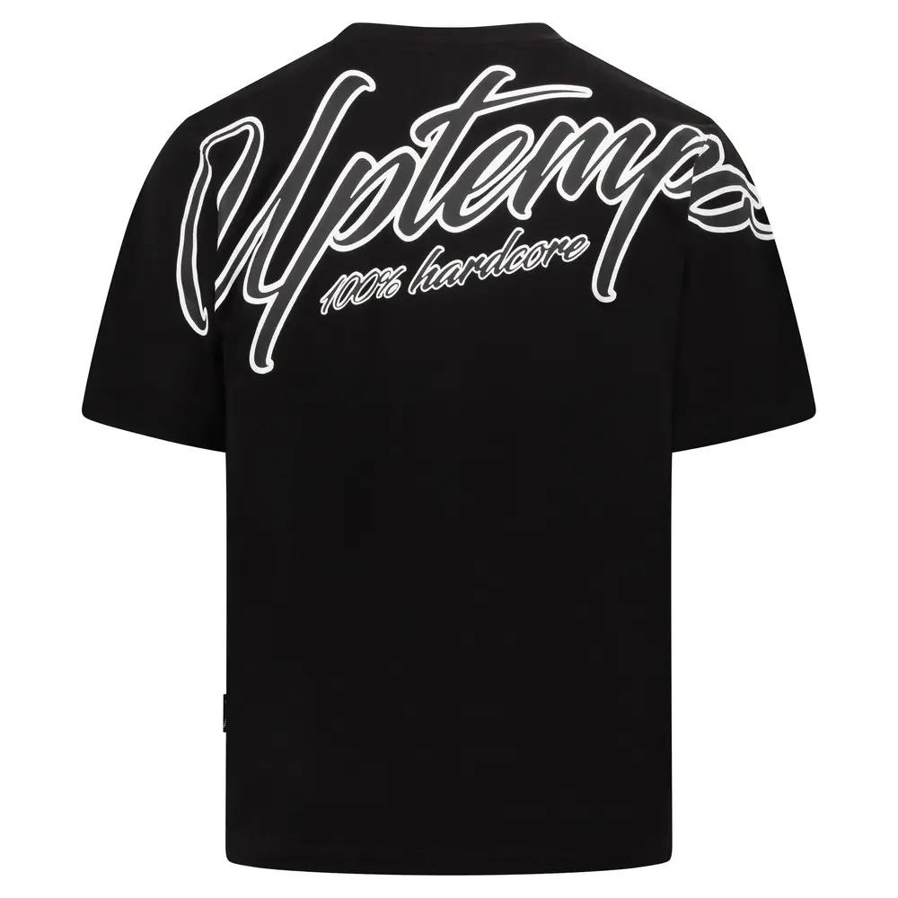 Uptempo Uptempo Oversized T-shirt 'Signature' (Black) Uptempo Uptempo Oversized T-shirt 'Signature' (Black)