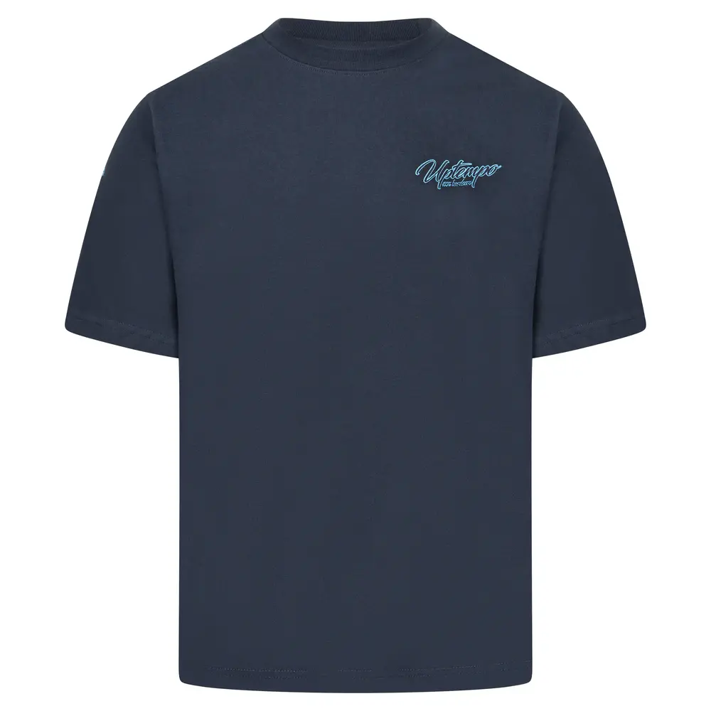 Uptempo Uptempo Oversized T-shirt 'Signature' (Blue) Uptempo Uptempo Oversized T-shirt 'Signature' (Blue)