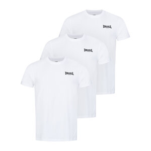Lonsdale Lonsdale Slim Fit Ondershirt 3-Pack (White) Lonsdale Lonsdale Slim Fit Ondershirt 3-Pack (White)