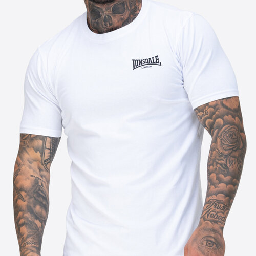 Lonsdale Lonsdale Herren Unterziehshirt schmale Passform 3-Pack (White) Lonsdale Lonsdale Herren Unterziehshirt schmale Passform 3-Pack (White)