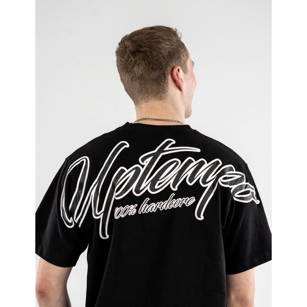 Uptempo Uptempo Oversized T-shirt 'Signature' (Black) Uptempo Uptempo Oversized T-shirt 'Signature' (Black)