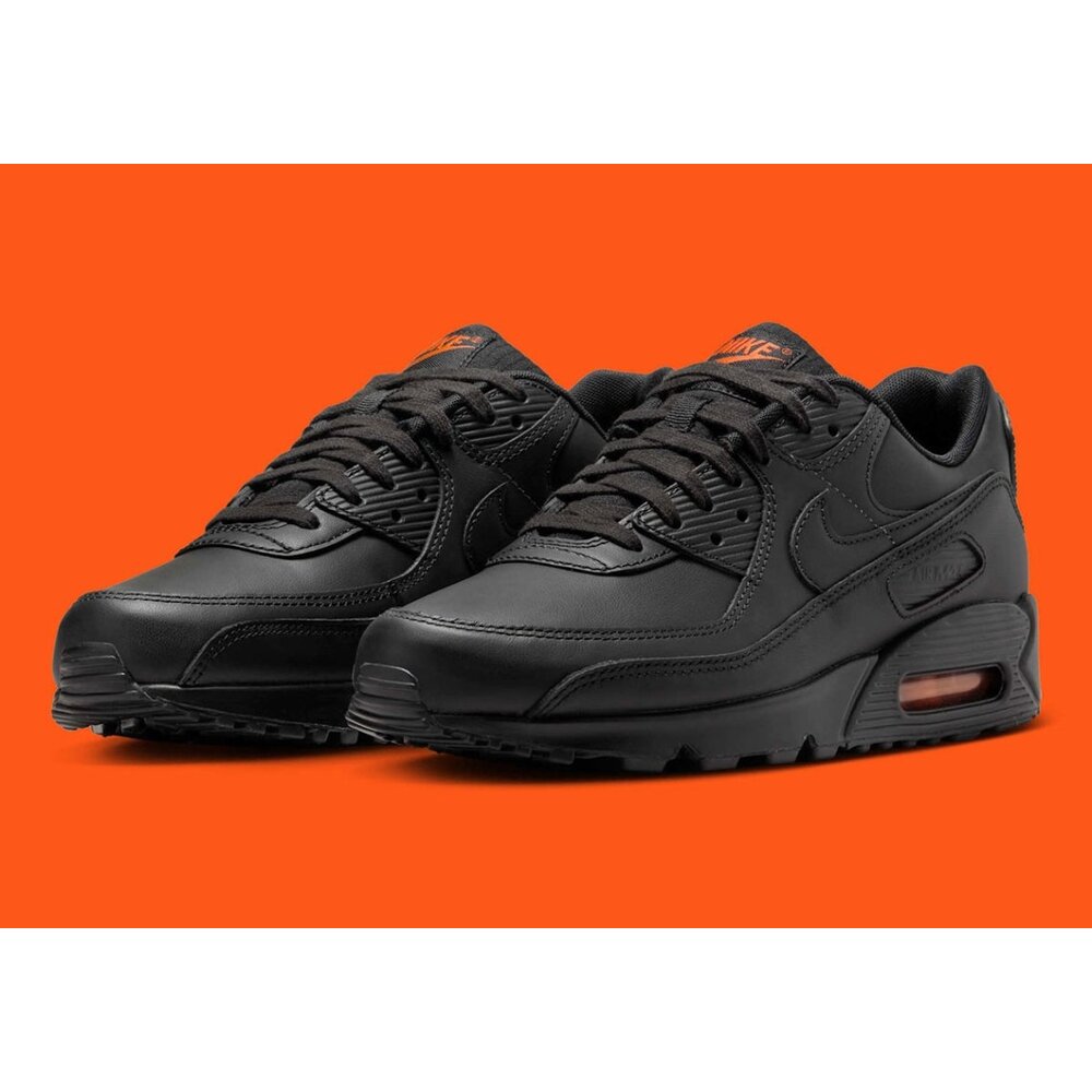 Nike Nike Air Max 90 (Black/Safety Orange) Nike Nike Air Max 90 (Black/Safety Orange)