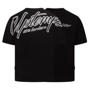 Uptempo Uptempo Oversized T-shirt 'Signature' Zwart/Wit Uptempo Uptempo Oversized T-shirt 'Signature' Zwart/Wit