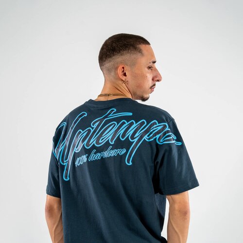 Uptempo Uptempo Oversized T-shirt 'Signature' (Blue) Uptempo Uptempo Oversized T-shirt 'Signature' (Blue)