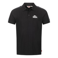 Lonsdale Polo 'Setter' (Black/White)