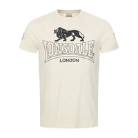 Lonsdale T-shirt 'Hazelhurst' (Beige/Black)