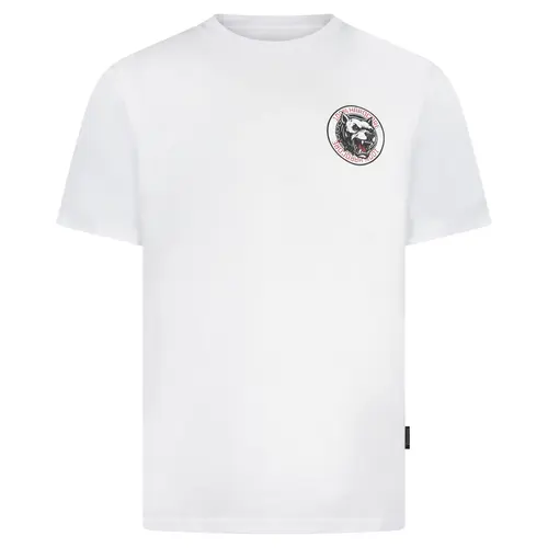 100% Hardcore 100% Hardcore T-shirt 'Unleashed' (White)