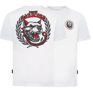 100% Hardcore 100% Hardcore T-shirt 'Unleashed' (White)