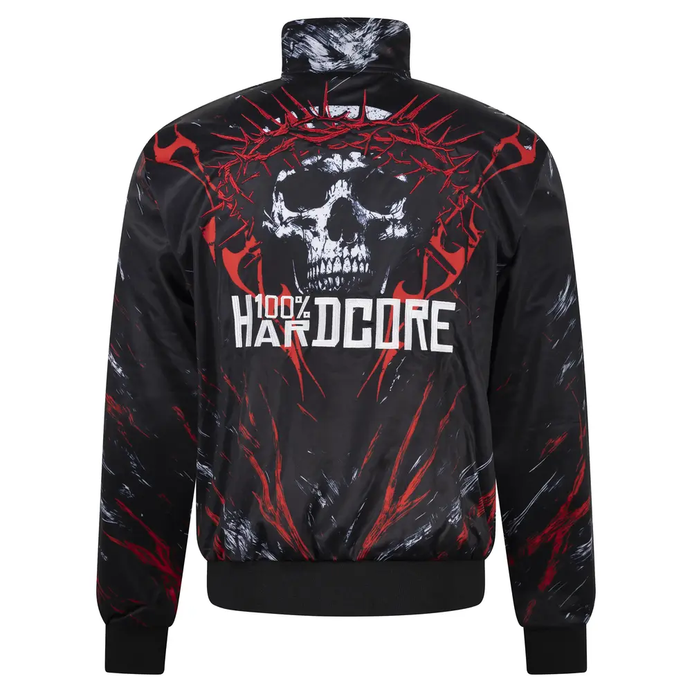 100% Hardcore 100% Hardcore Trainingsjacke 'Blood Crown' 100% Hardcore 100% Hardcore Trainingsjacke 'Blood Crown'