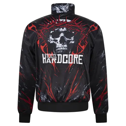 100% Hardcore 100% Hardcore Trainingsjacke 'Blood Crown' 100% Hardcore 100% Hardcore Trainingsjacke 'Blood Crown'