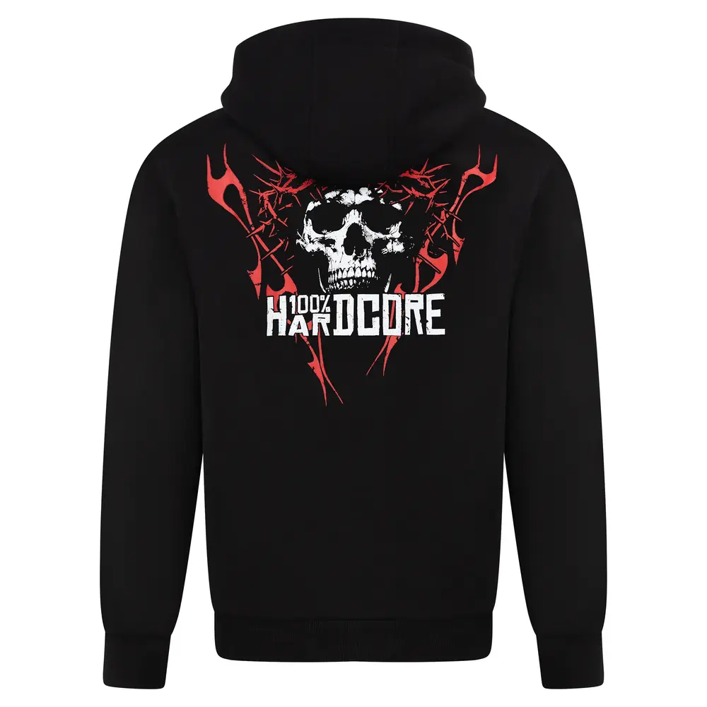 100% Hardcore 100% Hardcore Hoodie 'Blood Crown' 100% Hardcore 100% Hardcore Hoodie 'Blood Crown'