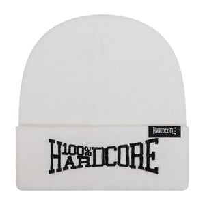 100% Hardcore 100% Hardcore Beanie Essential (White) 100% Hardcore 100% Hardcore Beanie Essential (White)