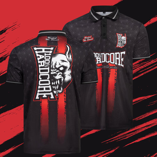 100% Hardcore 100% Hardcore Fußballtrikot 'Red Mark'
