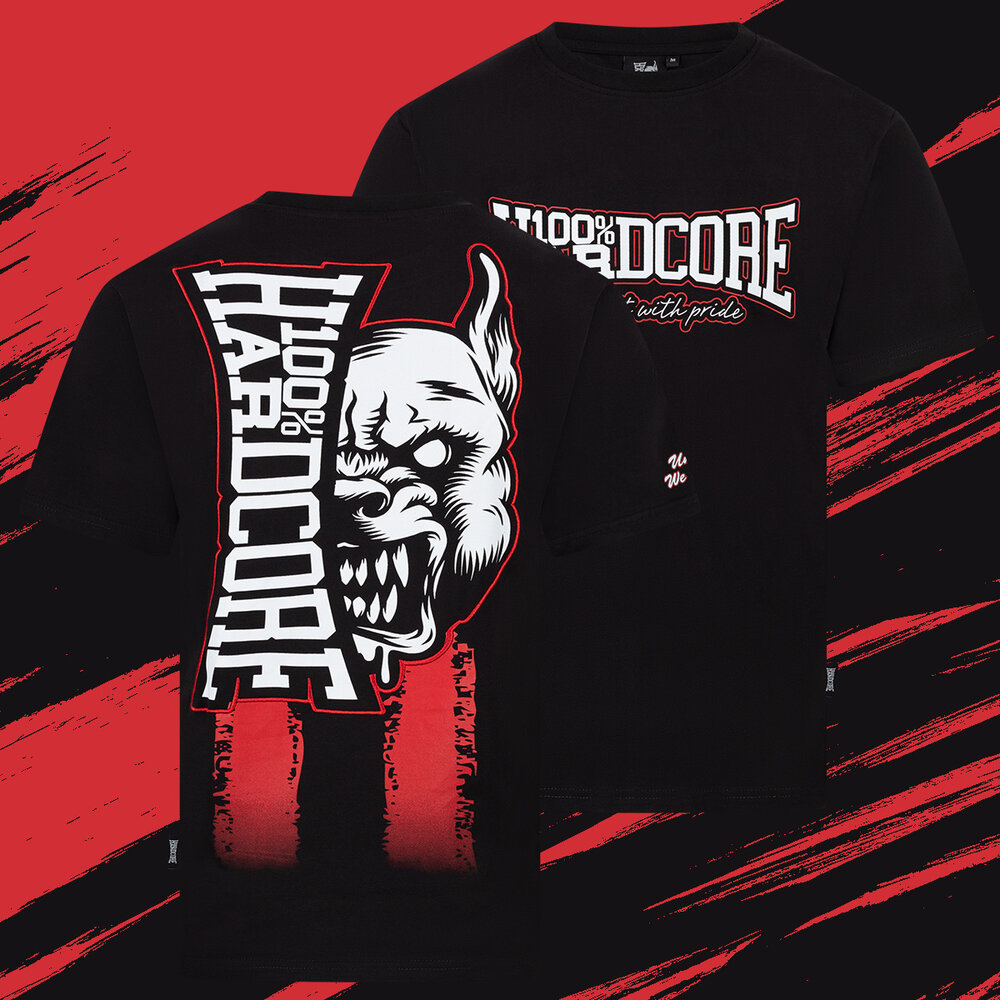 100% Hardcore 100% Hardcore T-shirt 'Red Mark'