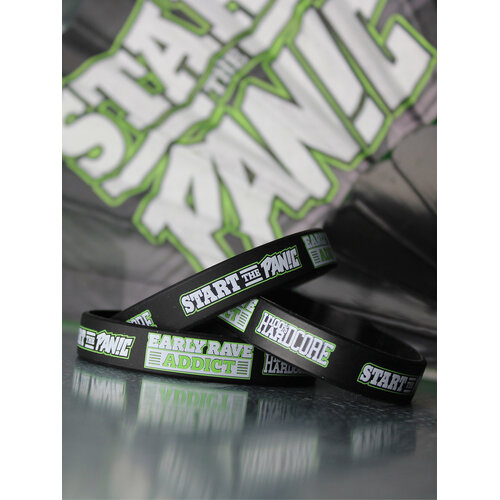 100% Hardcore 100% Hardcore x DJ Panic Wristband 'Start The Panic'