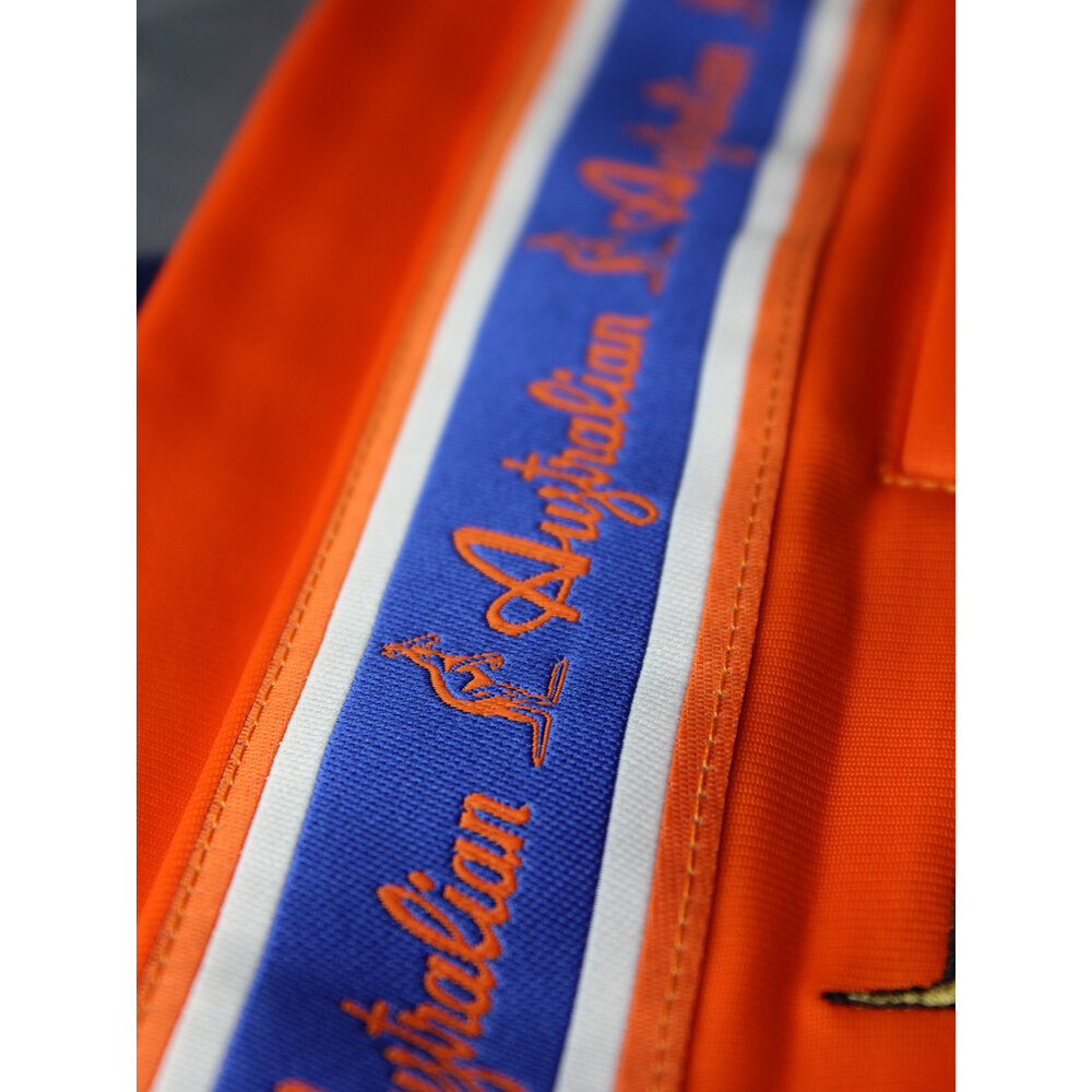 Australian Australian Slim Fit Broek met oranje bies 3.0 (Bright Orange) - Verbeterde pasvorm