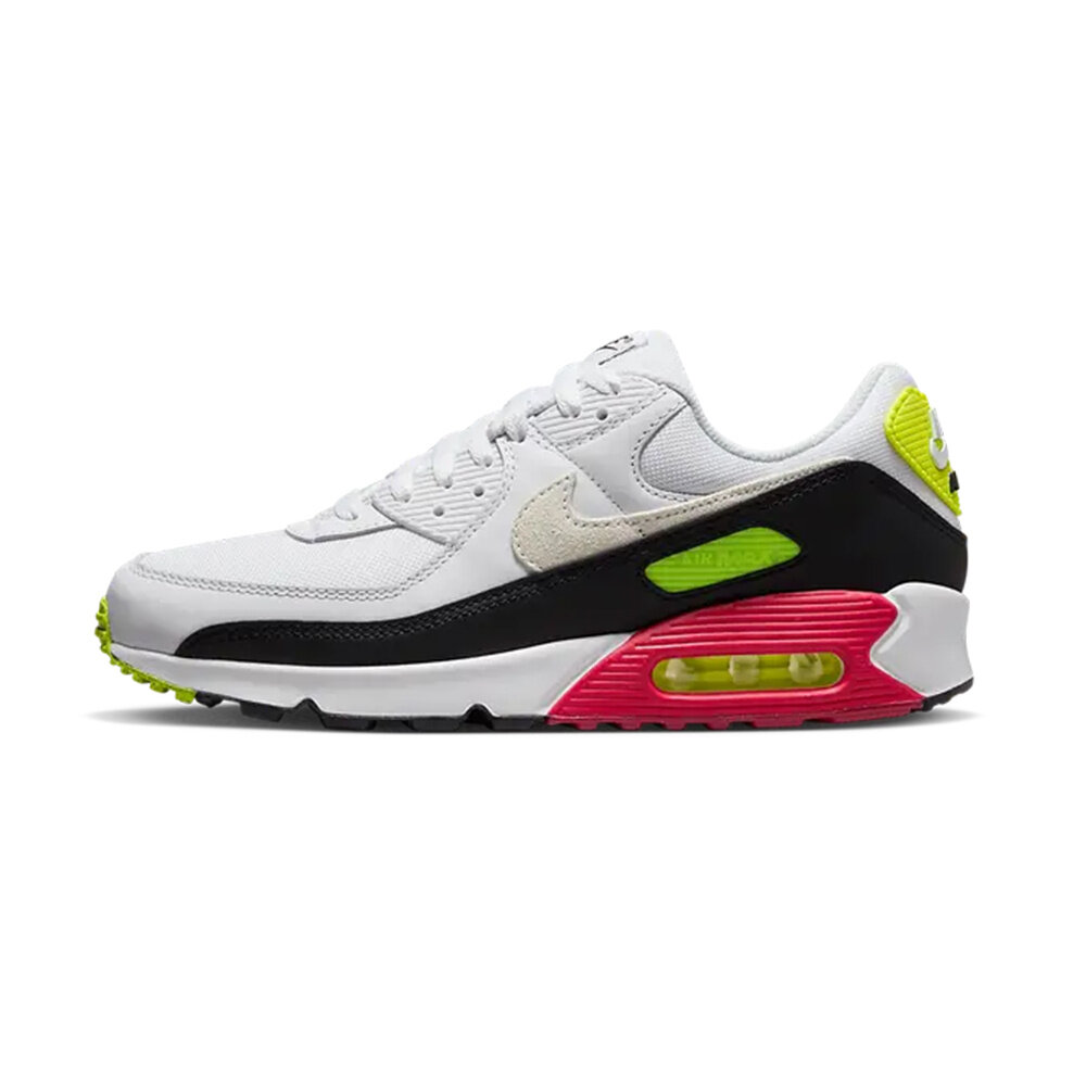 Nike Nike Air Max 90 (White/Black Volt/Rush Pink)