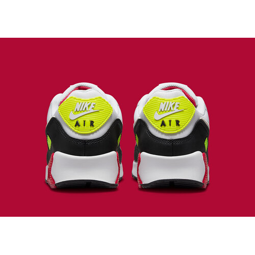 Nike Nike Air Max 90 (White/Black Volt/Rush Pink)