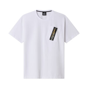 Australian Australian Pocket T-shirt with Luxury Taping (White) Australian Australian Pocket T-shirt with Luxury Taping (White)