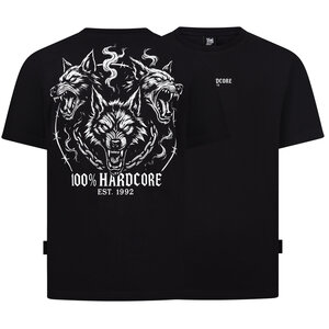100% Hardcore 100% Hardcore T-shirt 'Alpha Instinct' Schwarz
