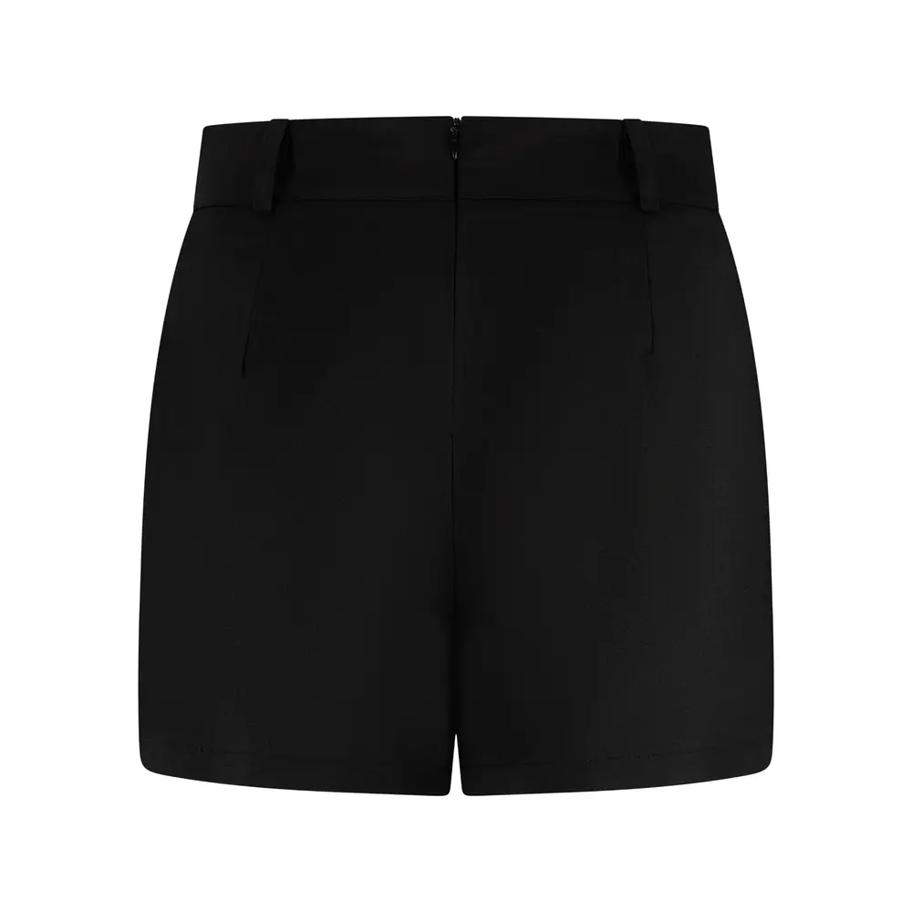 100% Hardcore 100% Hardcore Rokje met bies 'Essential' (Black)