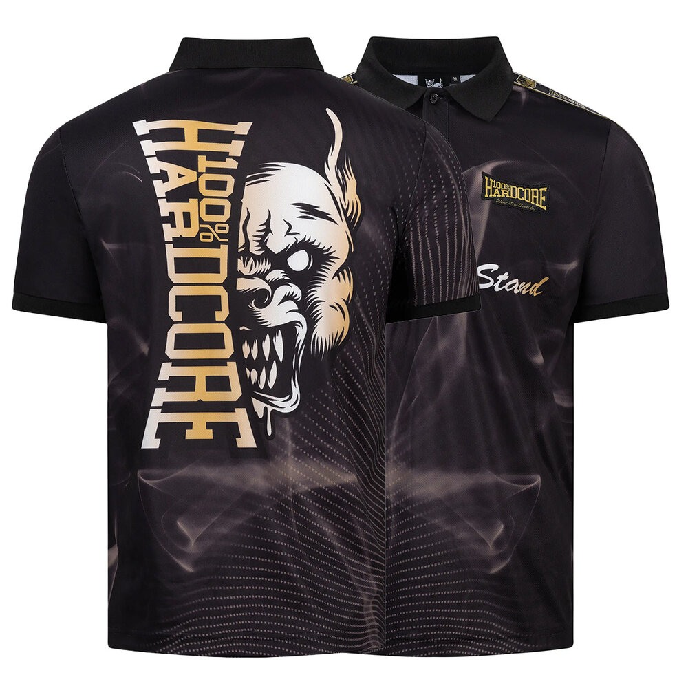 100% Hardcore 100% Hardcore Voetbalshirt 'Essential' (Gold)