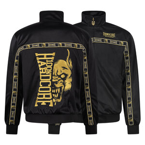 100% Hardcore 100% Hardcore Track Jacket 'Essential' Black/Gold 100% Hardcore 100% Hardcore Track Jacket 'Essential' Black/Gold