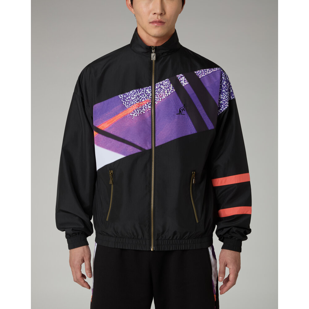 Australian Australian Archive Shards Jacket (Black/Periwinkle)