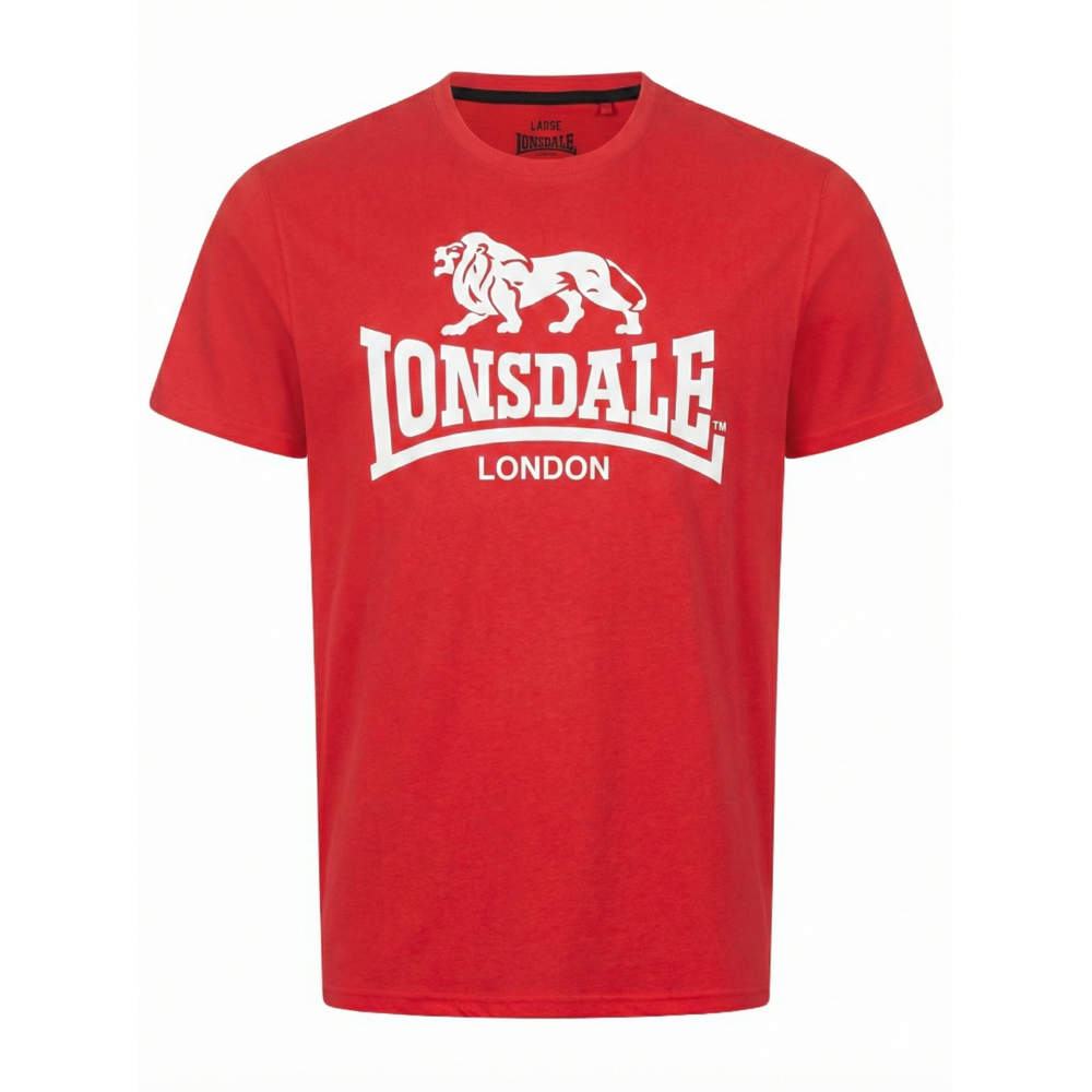 Lonsdale Lonsdale T-Shirt 'Logo' (Red/White)
