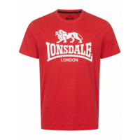 Lonsdale T-Shirt 'Logo' (Red/White)